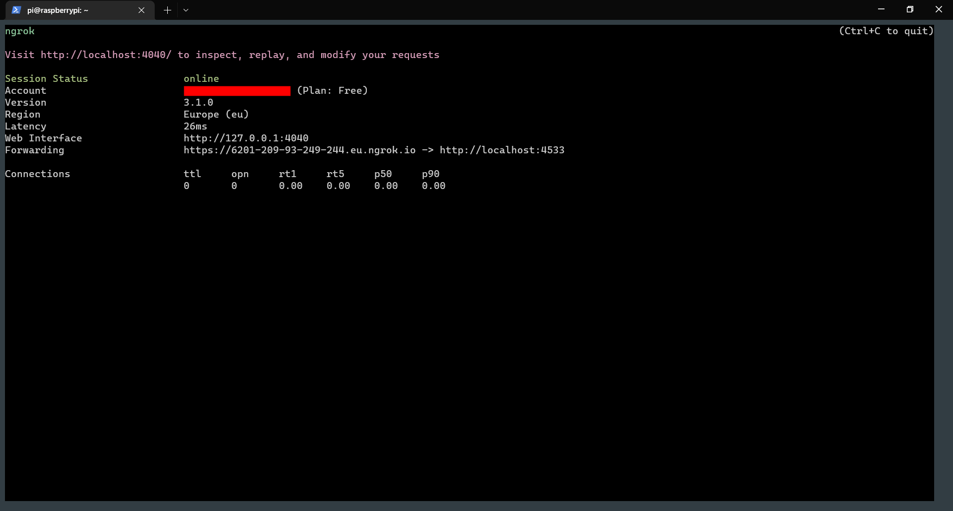 ngrok now exposes Navidrome on https://6201-209-93-249-244.eu.ngrok.io